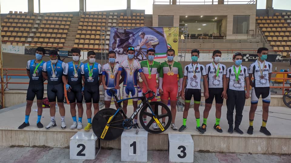 نایب قهرمانی رکابزنان سهند در لیگ جاده جوانان