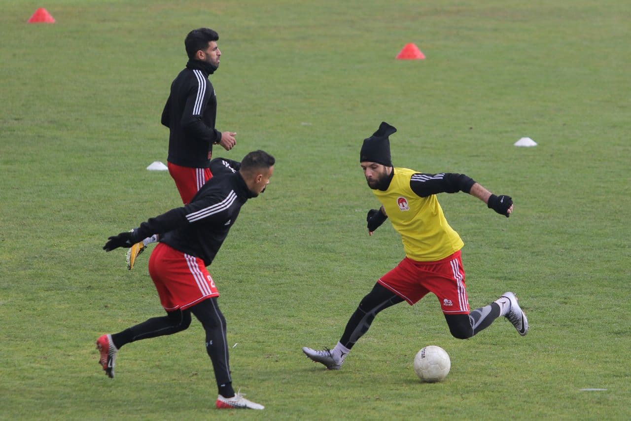 پیگیری تمرینات تراکتور با بازی درون تیمی