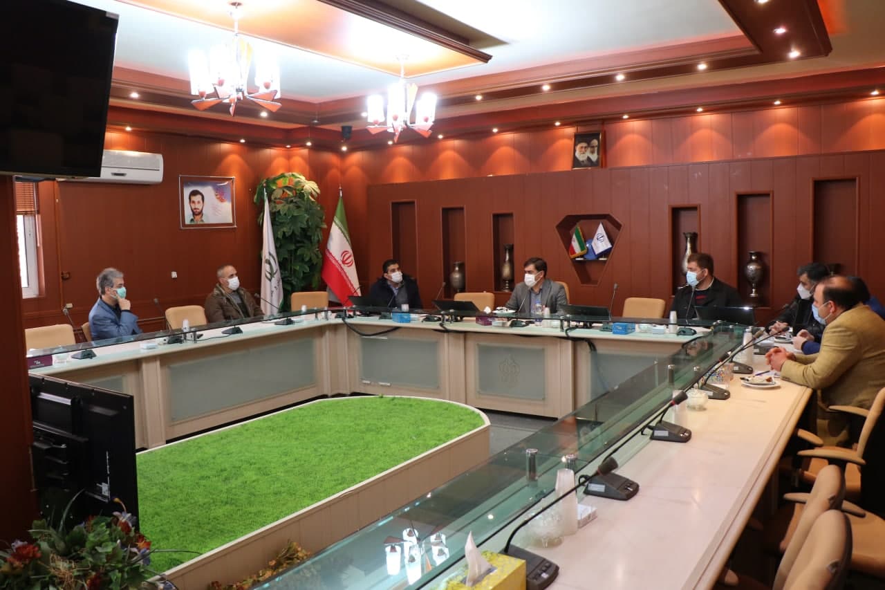 جلسه اعضای هیات کشتی با مدیرکل ورزش و جوانان استان