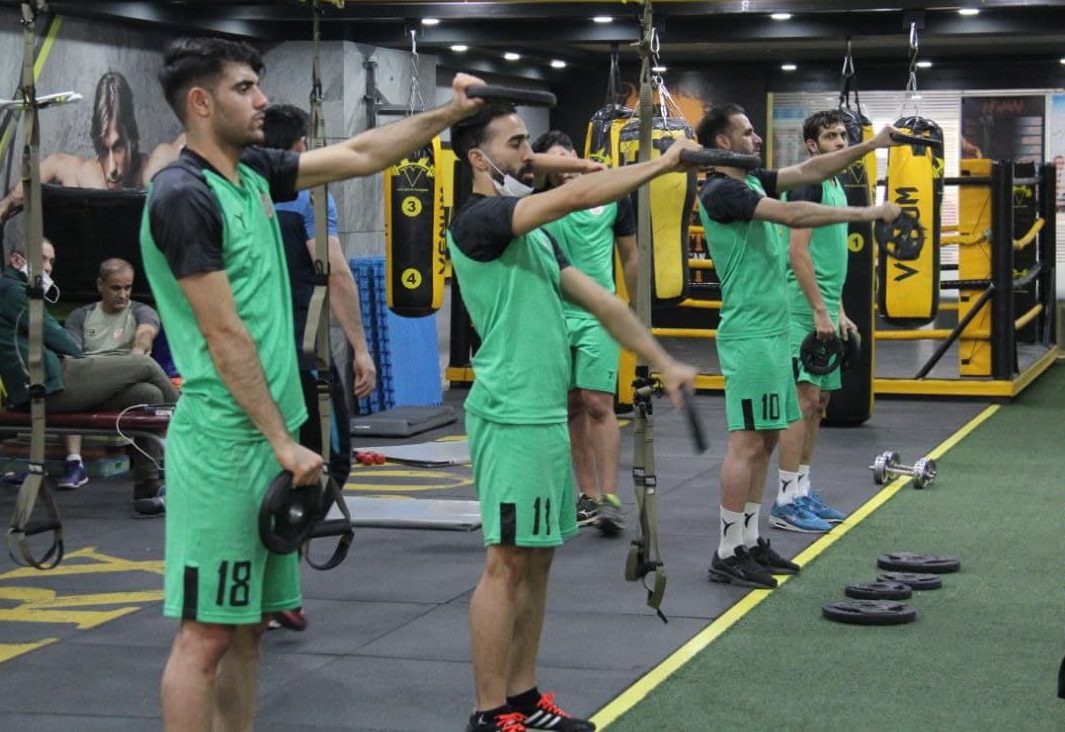 مسی‌ها بدنسازی کردند + عکس