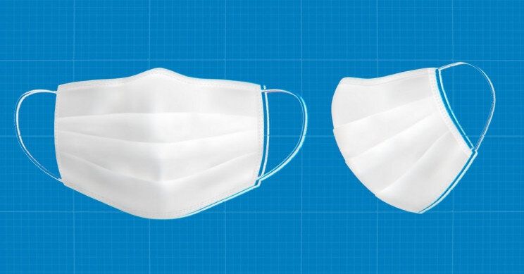 استفاده همزمان دو ماسک چقدر خطر ابتلا به کرونا انگلیسی را کاهش می‌دهد؟ + فیلم