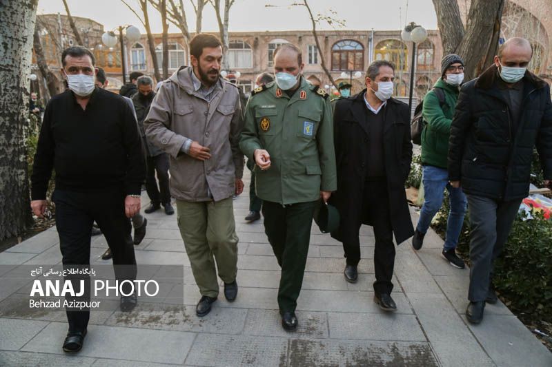 سریال شهید باکری به بازار تبریز رسید/ دو فرمانده در یک قاب+تصاویر