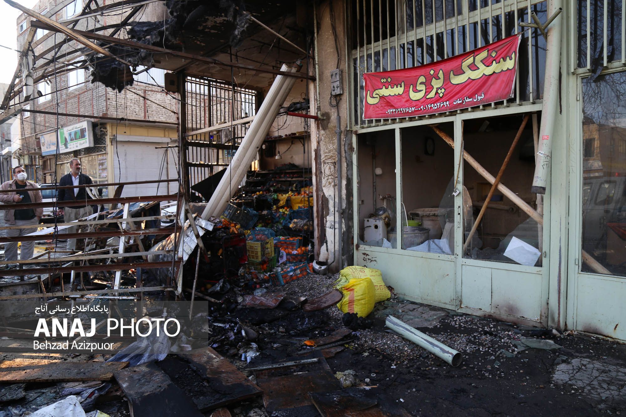 انفجار گاز در تبریز