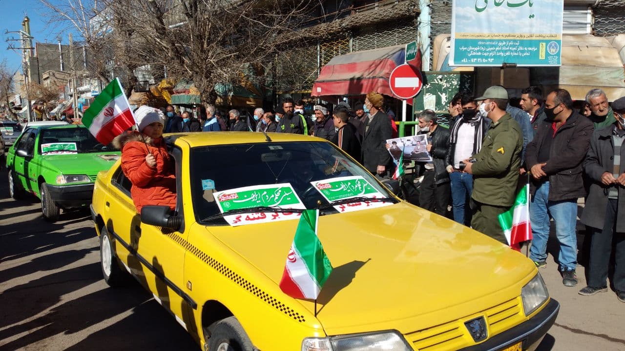 از مرند تا میانه؛ قدردان انقلاب مردم + تصاویر