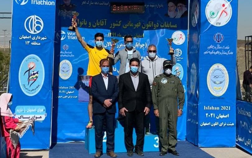 تیم دواتلون آذربایجان‌شرقی نایب قهرمان کشور شد