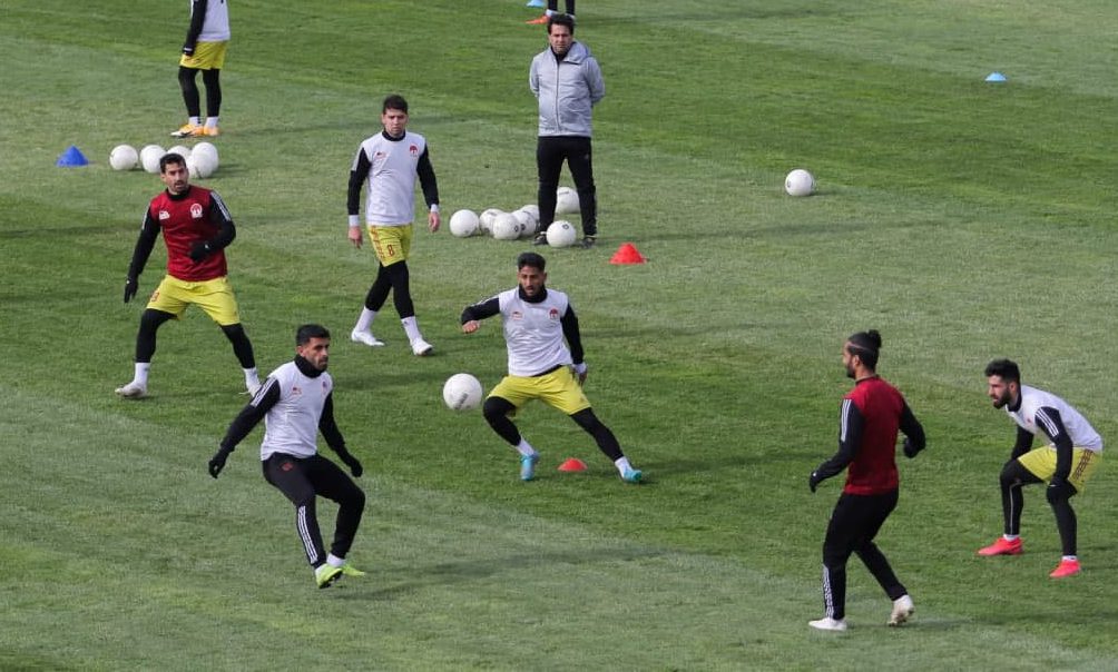 آخرین تمرین تراکتور در تبریز برگزار شد