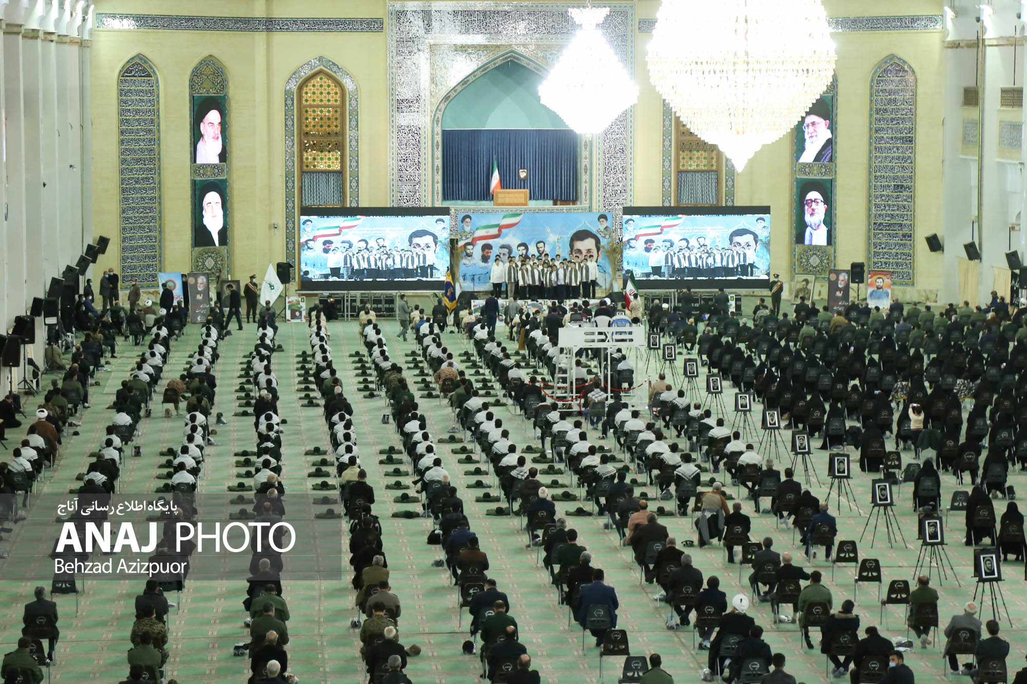 مراسم بزرگداشت شهید مهدی باکری در تبریز