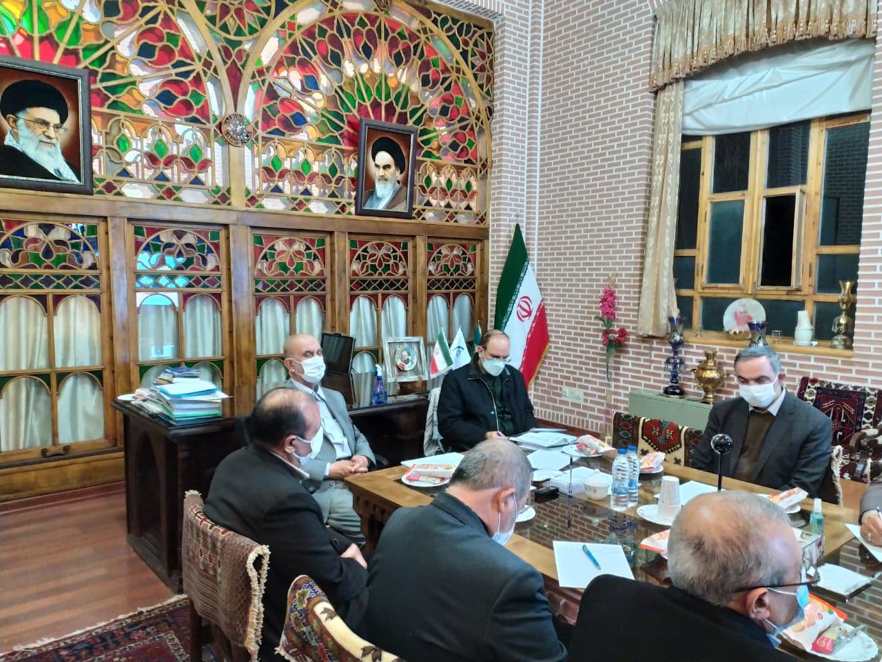 نشست فصلی روسای دانشگاه‌‌های آذربایجان‌شرقی با فرمانده سپاه عاشورا