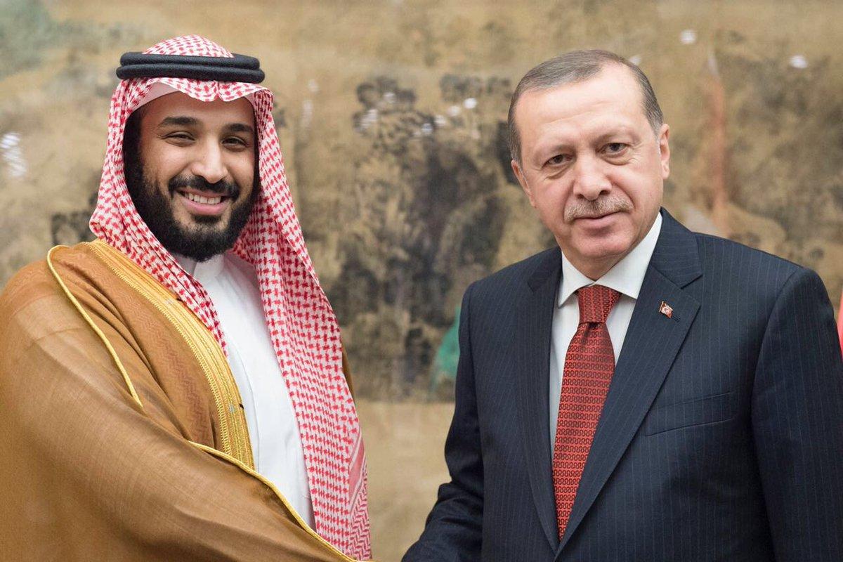 بن سلمان به پای اردوغان افتاد