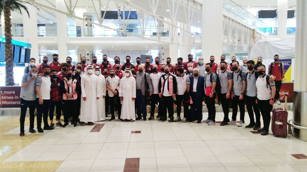 کاروان تراکتور به امارات رسید/ استقبال گرم میزبان از سرخ‌پوشان