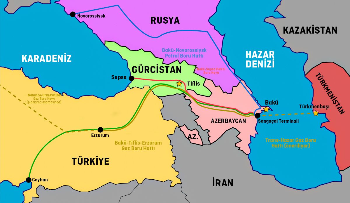 توقف صادرات گاز آذربایجان به ترکیه