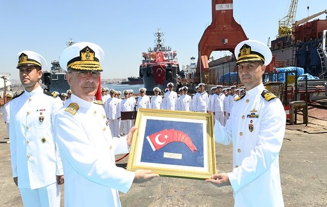 حرف حساب دریاداران ارتش ترکیه چیست؟