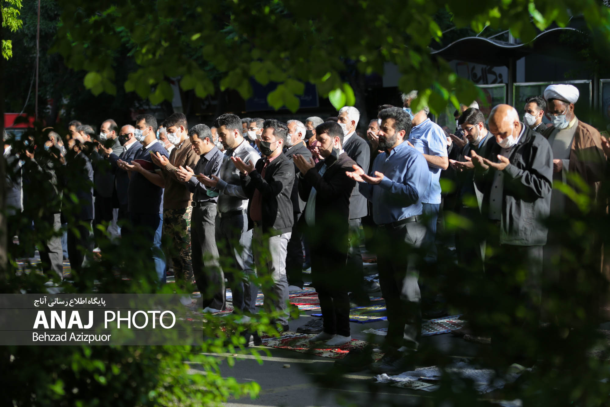 اقامه نماز عید سعید فطر در تبریز