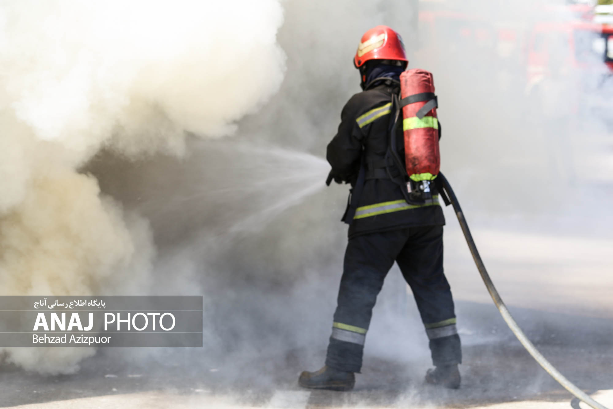 مراسم بزرگداشت روز آتش نشانی و ایمنی