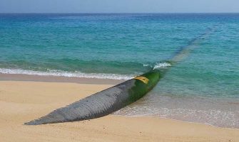 انهدام خط لوله انتقال سوخت قاچاق به طول ۱۵۰۰ متر در جزیره قشم