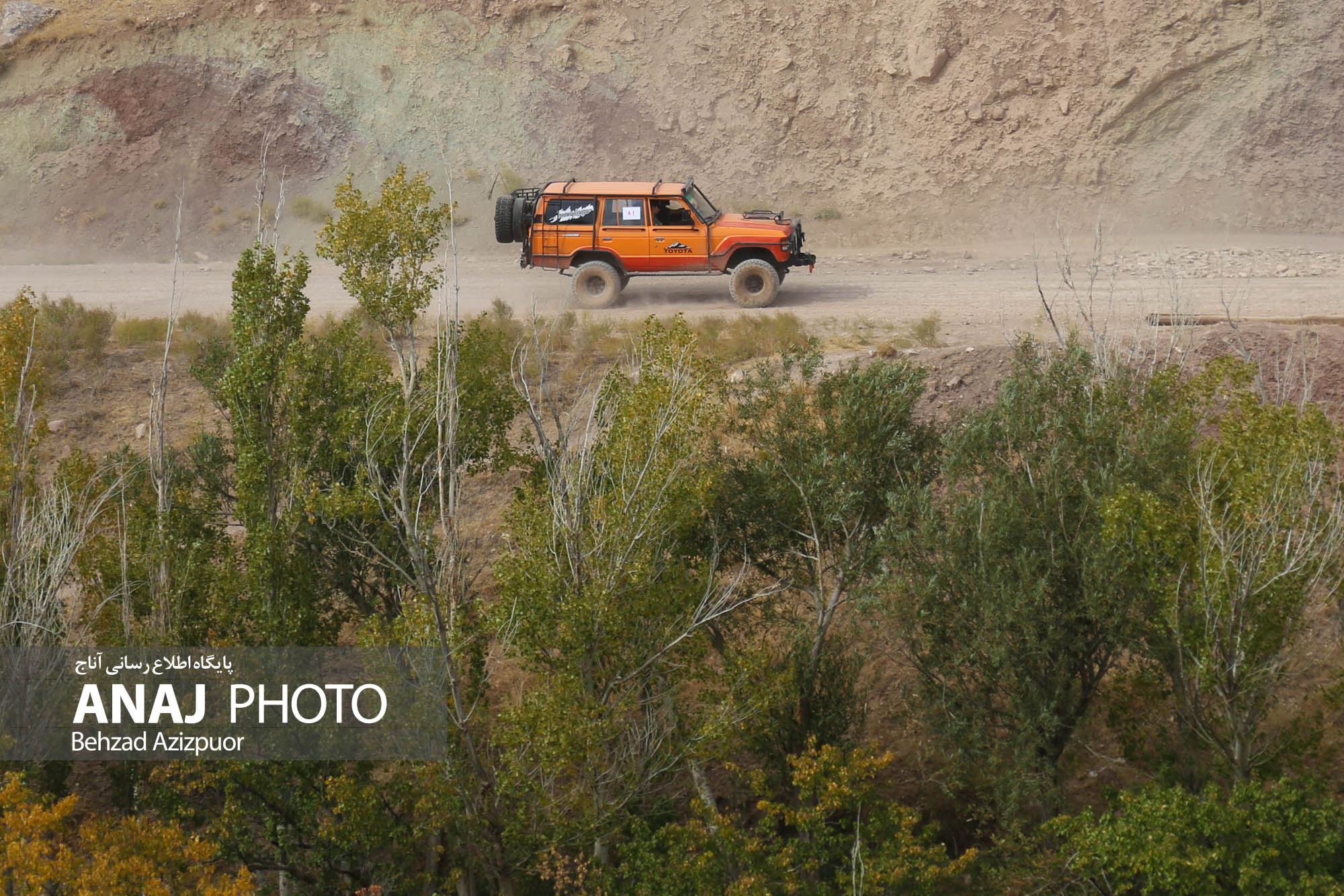 مسابقه اتومبیلرانی سافاری در تبریز