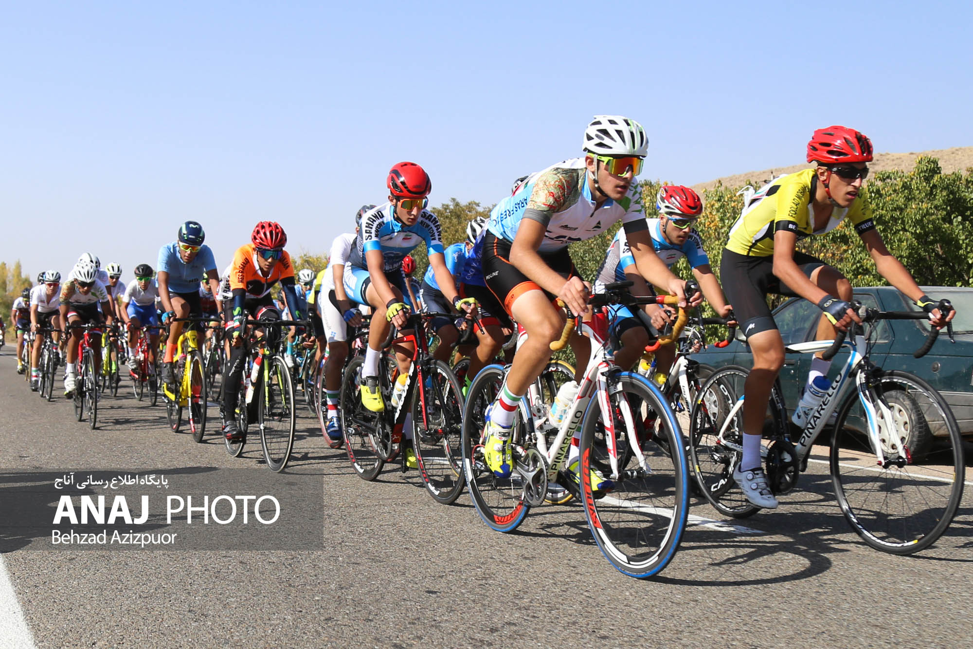 مرحله اول تور دوچرخه سواری مرند