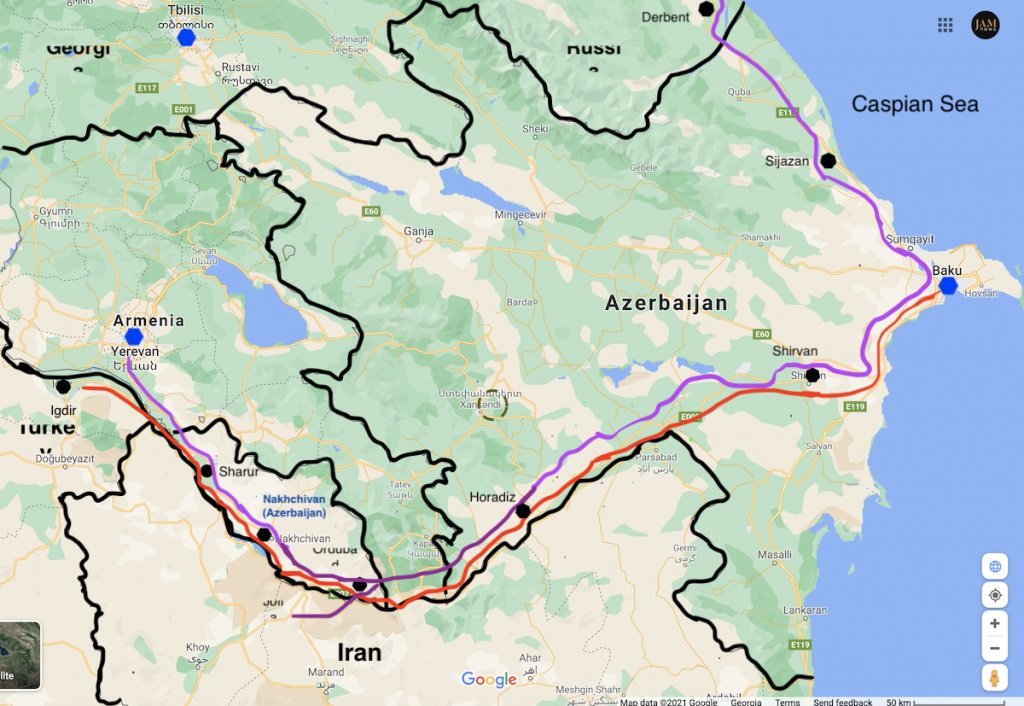 کریدور زنگه‌زور؛ از راه‌یابی اسرائیل به منطقه تا قطع مسیر اروپا
