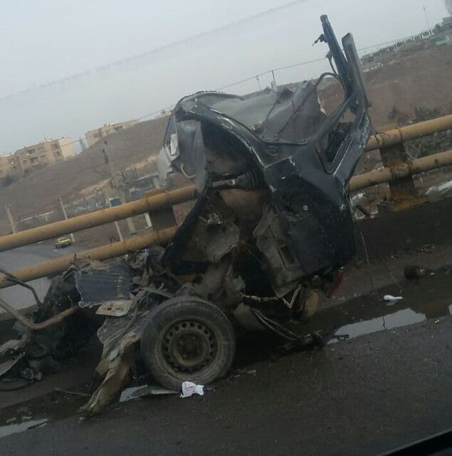 باز هم اتوبان کسایی قربانی گرفت/ سه کشته و مصدوم در تصادف زنجیره ای 4 خودرو