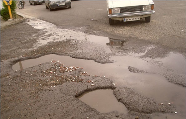 شهر تبریز، شهری پر از چاله!