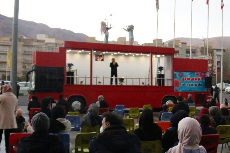 اتوبوس شادی در تبریز