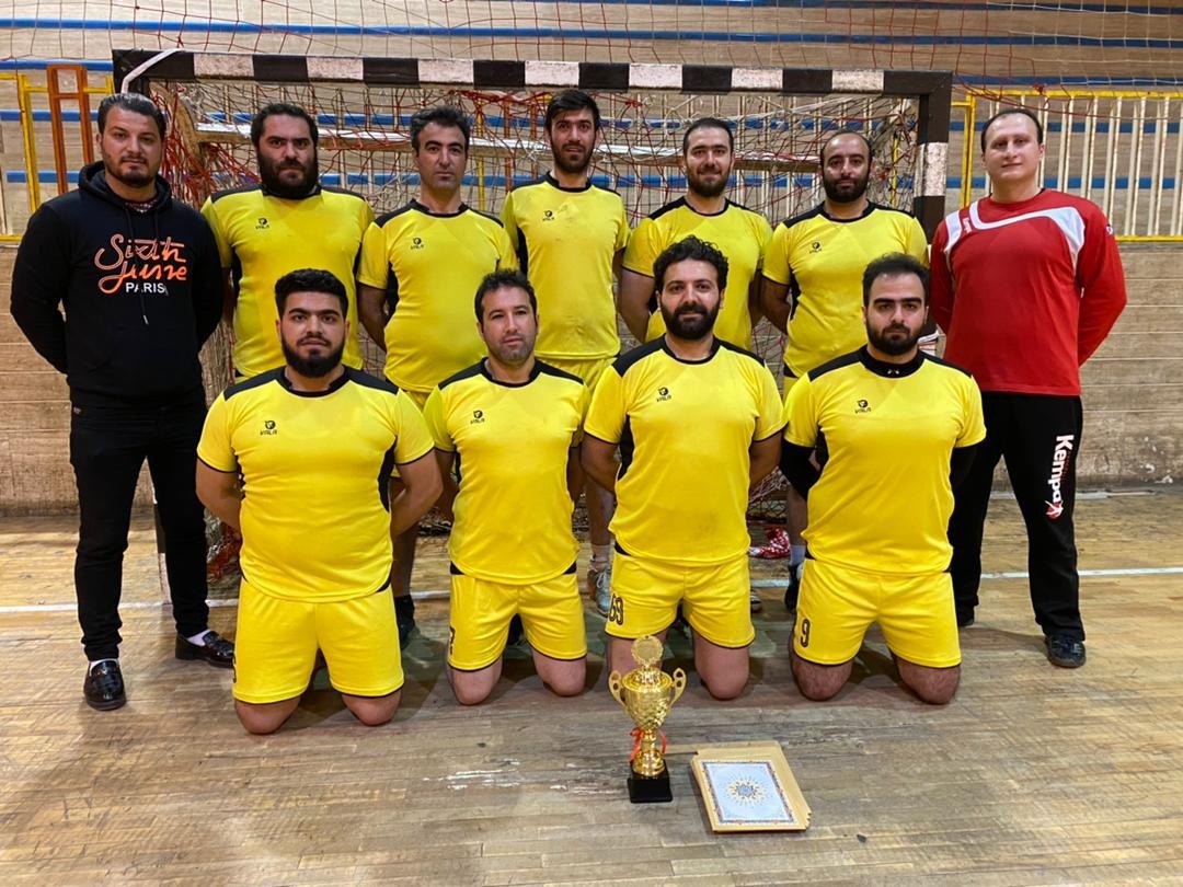 قهرمانی مقاومت آذربایجان در مسابقات هندبال جام رمضان استان