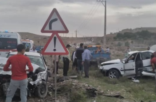 افزایش تلفات جانی تصادفات در میانه