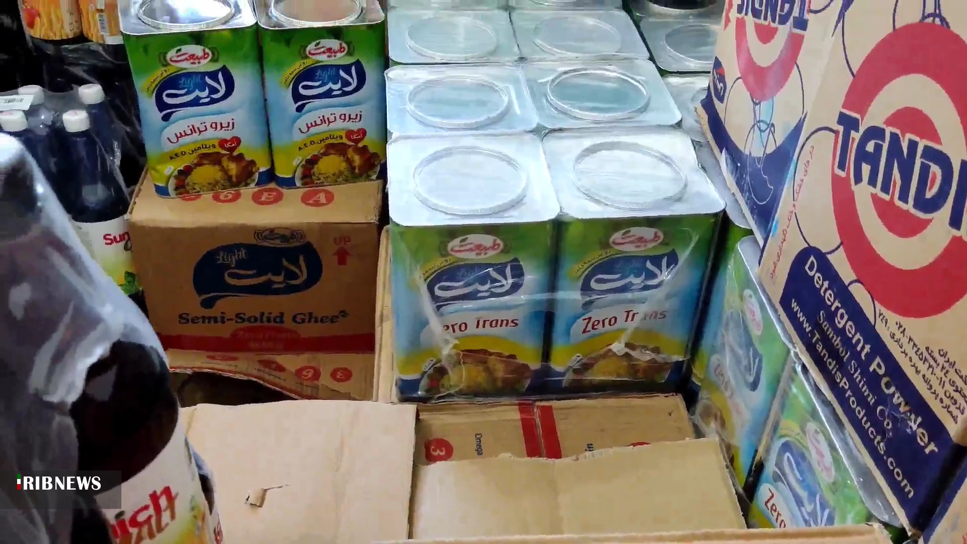 کشف کالاهای اساسی احتکاری و قاچاق در کلیبر و بناب