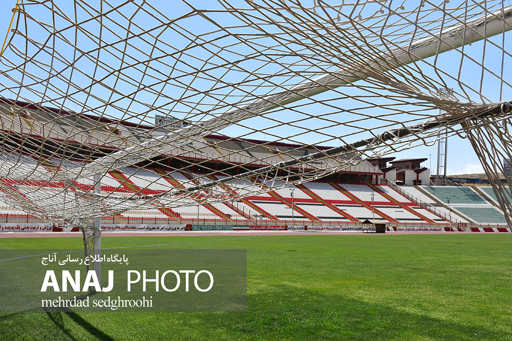 بازسازی ورزشگاه یادگارامام تبریز به روایت دوربین آناج