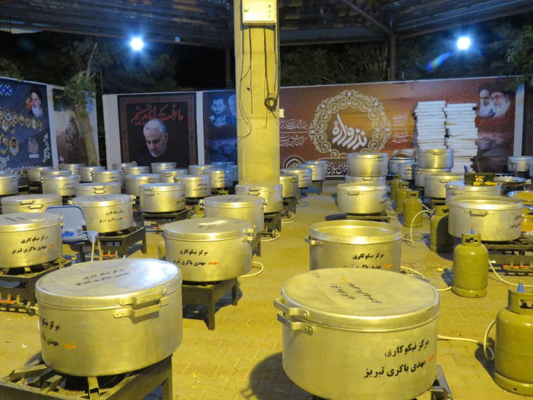 طرح ملی 72 خوان در مرکز شهید باکری/ نذری که به دست نیازمندان واقعی می‌رسد