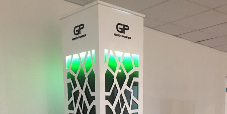 رونمایی از دستگاه تصفیه هوای بیولوژیک در تبریز/ درخت جلبکی که به اندازه 150 درخت اکسیژن تولید می‌کند