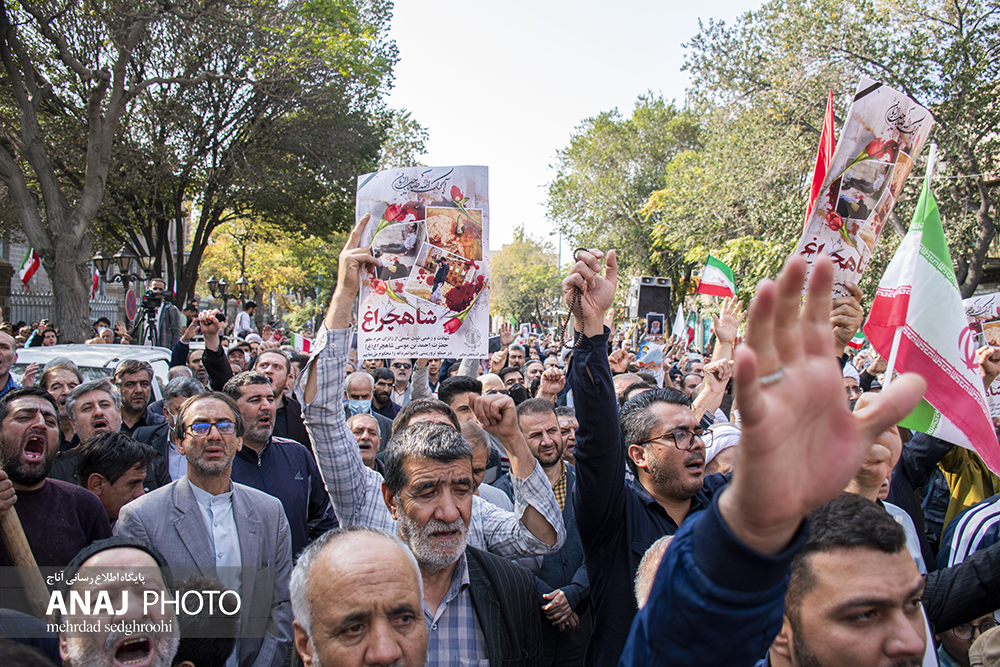 خروش مردم تبریز ((علیه آشوب)) و ((ترور))