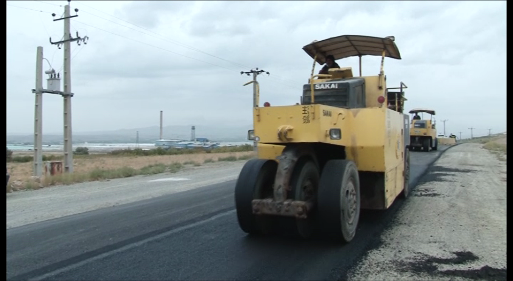 بهسازی روکش آسفالت جاده مراغه – ملکان