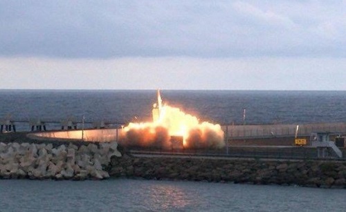 نخستین موشک بالستیک از سوی ترکیه آزمایش شد