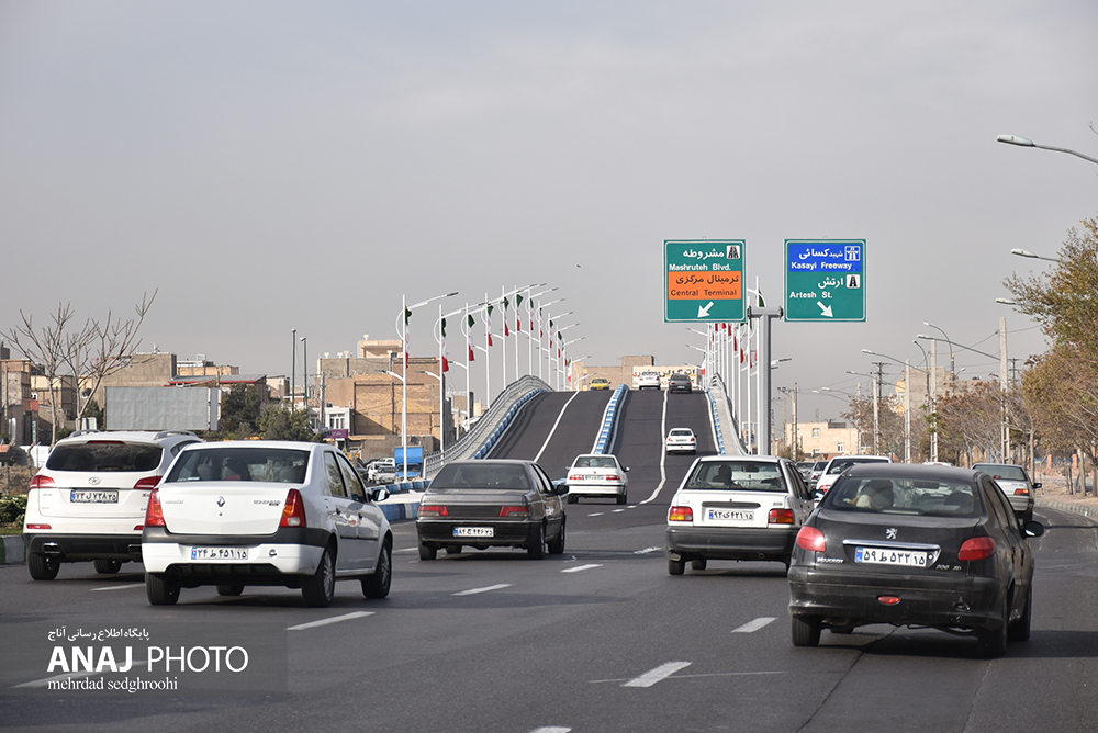 حل معضل ترافیکی تبریز به روایت تصویر
