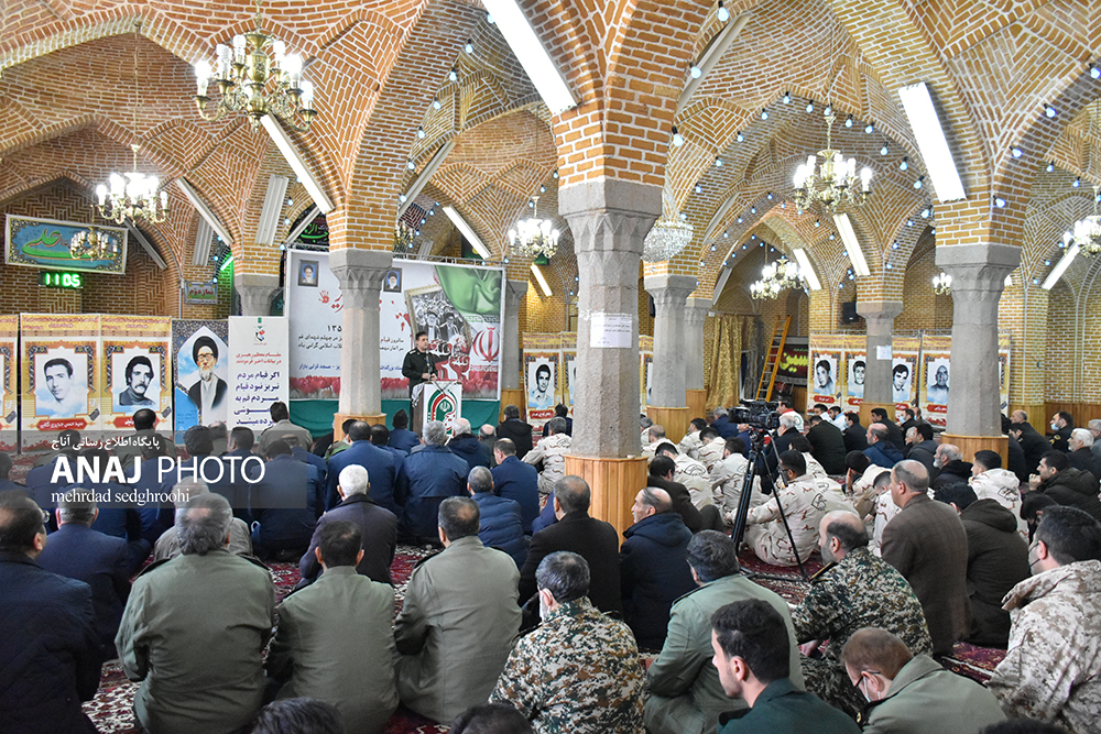 مراسم بزرگداشت شهدای 29بهمن تبریز