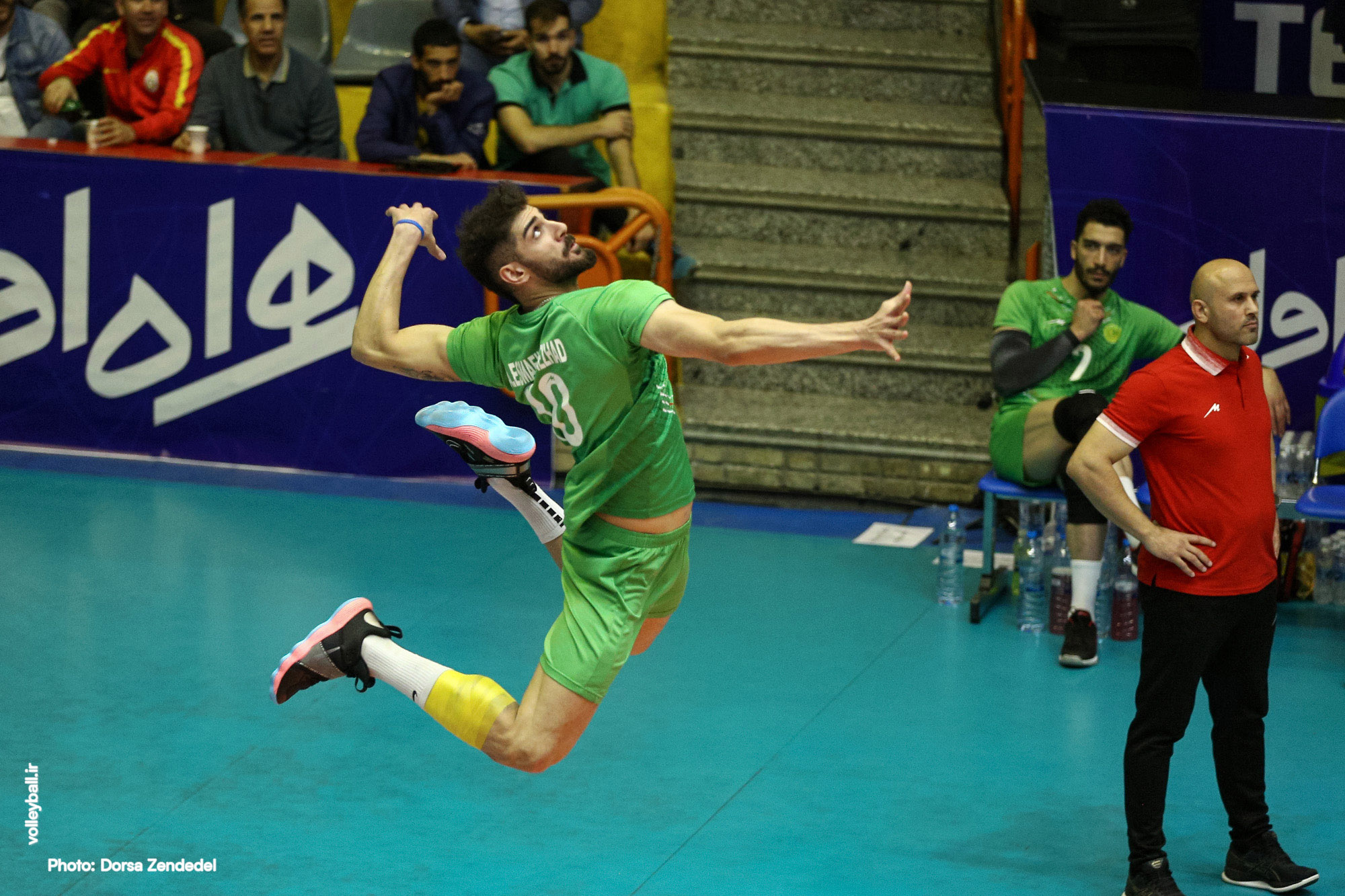 ملی‌پوش والیبال استان در تیم رویایی لیگ برتر/ اسماعیل‌نژاد بهترین پشت‌خط زن شد