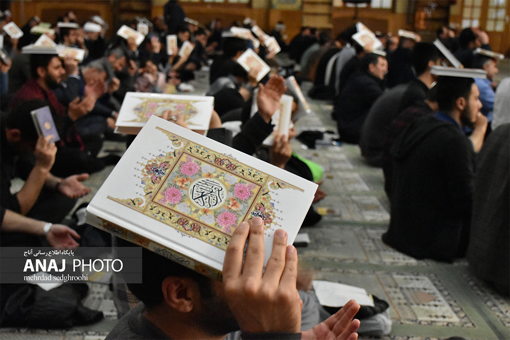 مراسم معنوی احیای شب نوزدهم در تبریز