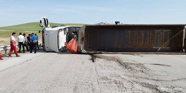 آزادراه تبریز به تهران مسدود شد