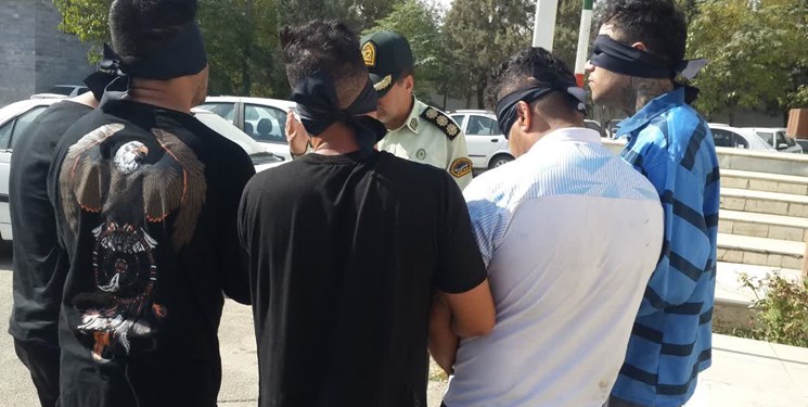 دستگیری 8 نفر اراذل اوباش در تبریز