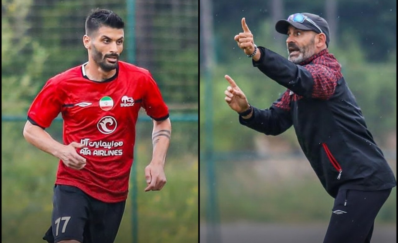 خمز: آقایی بازیکن من است، به بزرگی‌تان ببخشید!