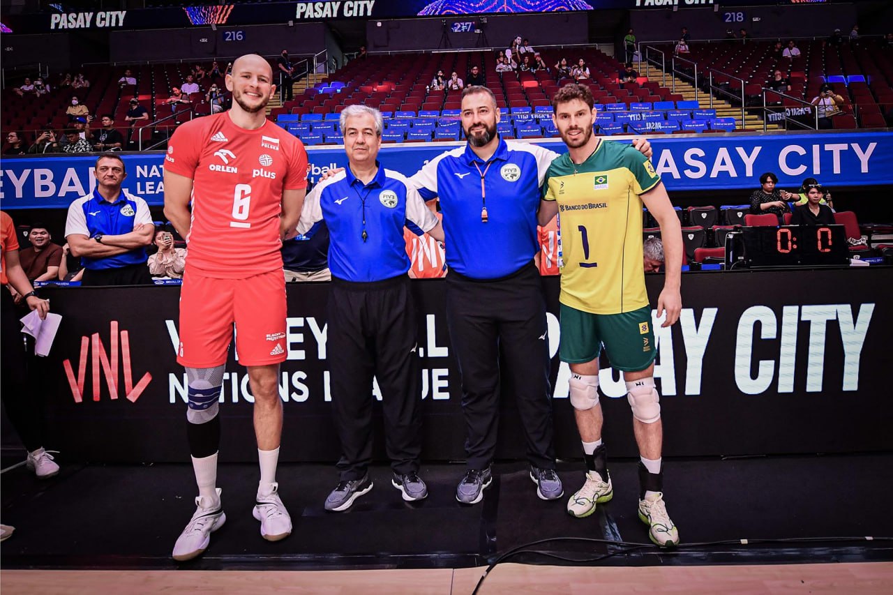 چهار قضاوت داور تبریزی در لیگ ملت‌های والیبال