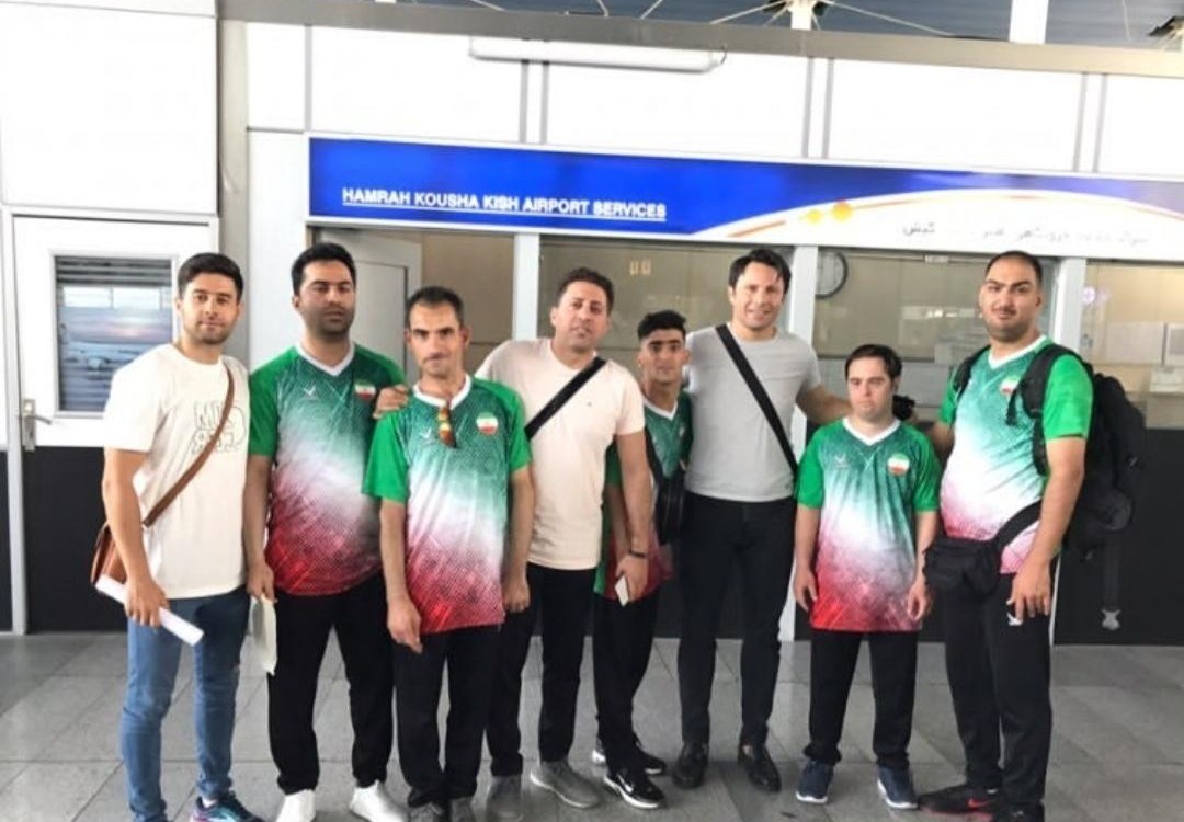 عزیمت ورزشکار و مربی تبریزی به مسابقات پاراکاراته قهرمانی آسیا