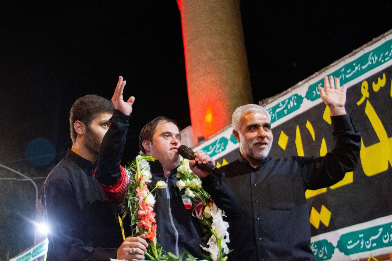 تجلیل از قهرمان پاراکاراته آسیا در هیئت قاسمیه تبریز