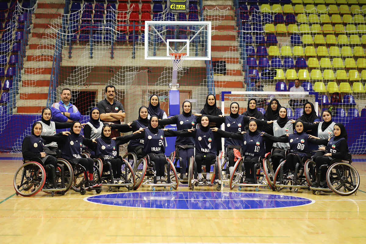 پایان اردوی مشترک تیم‌های‌ ملی بسکتبال با ویلچر بانوان ایران و ترکیه در تبریز