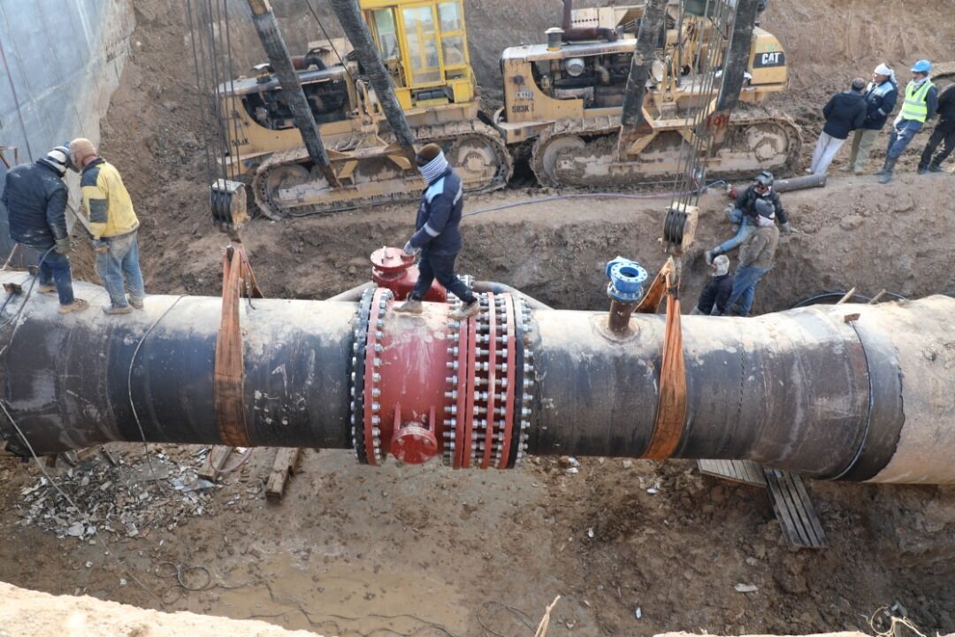 تامین اضطراری آب شرب با تقویت آبرسانی شمال تبریز