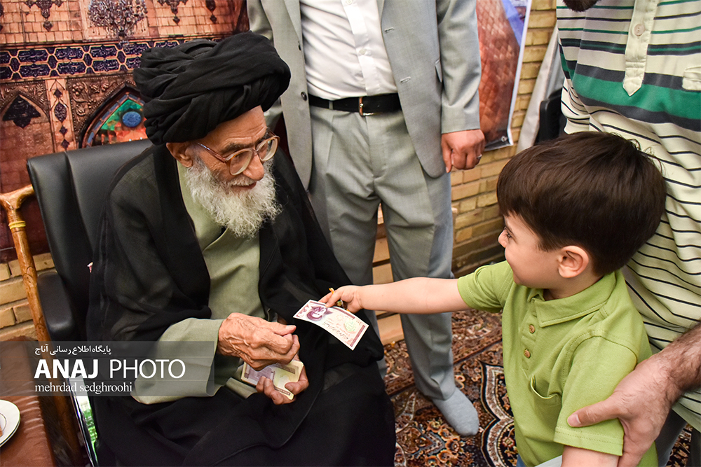 دیدار عیدانه سادات محترم آل هاشم