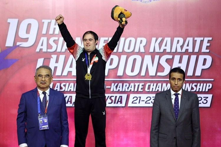 قهرمانی دل‌نشین پاراکاراته‌کای تبریزی/ طلای آسیا گوارای وجودت پهلوان!