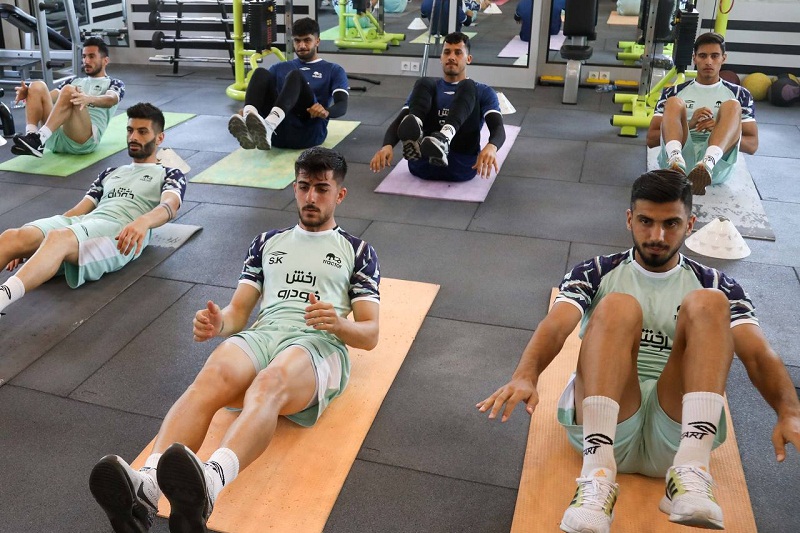 پایان دور اول تمرینات آماده‌سازی پیش‌فصل تراکتور