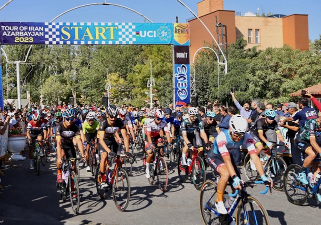 آغاز سی‌وششمین دوره تور دوچرخه‌سواری ایران – آذربایجان